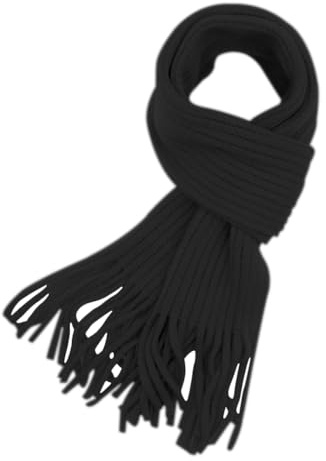 RARITYUS Kids Knitted Scarf Fashion Solid Color Toddler Soft Warm Scarves Neck Warmer Winter for Girls