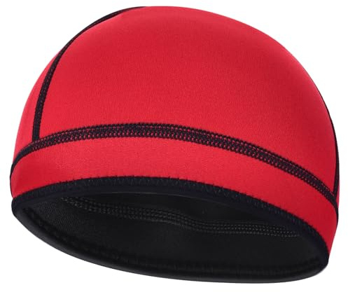 DEHAI Neoprene Diving Hood Wetsuit Swimming Caps for Womens Mens Youth, 2mm 3mm Thermal Water Beanie Hat Keep Long Hair Dry for Curly Locs Braids
