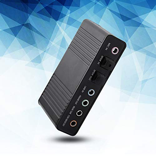 Optical Sound Card external sound card Plug and Play Hot Swappable Function USB Sound Card,S PDIF Digital Input USB usb for PC External Sound Cards