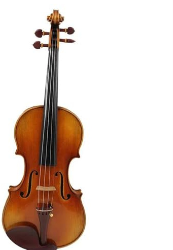 Geige 4/4 Violine Ausgewähltes Massivholz Fichte Schlagfläche Mit Achteckigem Bogen Quadratischem Etui