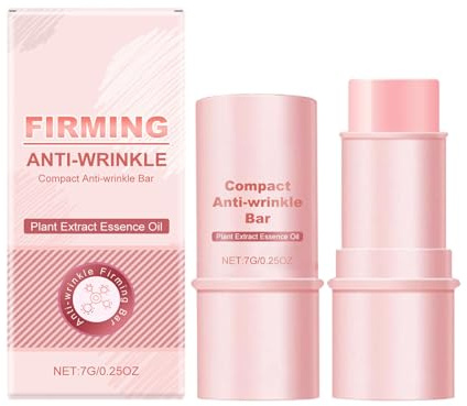 1 barre de raffermissement anti-rides LIMETOW - Barre anti-rides compacte - Barre anti-rides raffermissante - Crayon hydratant quotidien pour le visage KrY612 (6,3 x 2,7 cm)