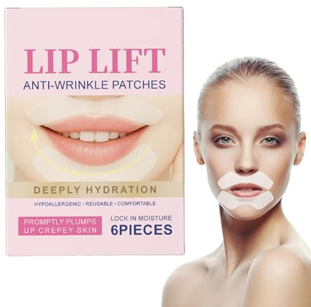 Parches faciales respetuosos con la piel para los labios, 6 unidades, almohadillas hidratantes reafirmantes transpirables para la noche, familia, amigos, colegas