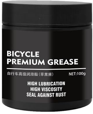 Grasa Para Rodamientos De Bicicletas - Lubricante Para Cadenas De Bicicletas | Grasa Lubricante Multiusos Para Ruedas, Engranajes Y Rodamientos, Para Cadenas Inoxidable De Larga Duración, Pa