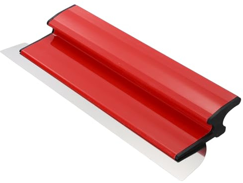 QUARKZMAN 40cm Espátula para Alisar Paneles de Yeso, Juego de Espátulas Planas con Mango en Z para Papel Pintado, Herramienta de Construcción para Decoración de Paredes con Amplia Área