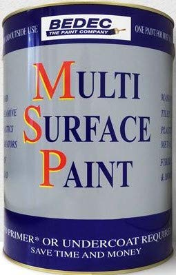 BEDEC MSP Multi-Surface Paint 250ml Satin Black