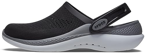 Crocs Classic Unisex Clog, Quick Drying and Lightweight Design with Slip On Style, in Light Grey, Size M9W10 UK
