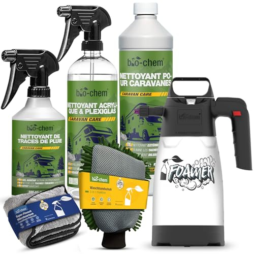 Bio-Chem Set para el Cuidado Exterior de Las autocaravanas - 6 Productos