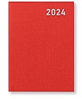 Letts Principal Mini Pocket Tagesansicht 2024 rot