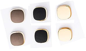ARFUKA Hijab Magnete, Pinlose Hijab Magnete Mehrzweck-Knopf-Brosche Mode für Damen Kleidung Schal 3er Set