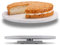 Fino Casa Plato giratorio de mármol redondo para tartas, plato para salchichas, queso, plato de mármol, plato para servir, plato giratorio blanco, soporte para tartas, bandeja decorativa, decoración