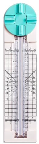 Makamsui 4-in-1-Papierschneider, zum Basteln, Papierschneider mit geraden, gewellten, gepunkteten, perforierten und knitternden Formen, multifunktionales Scrapbooking-Werkzeug zum Schneiden von