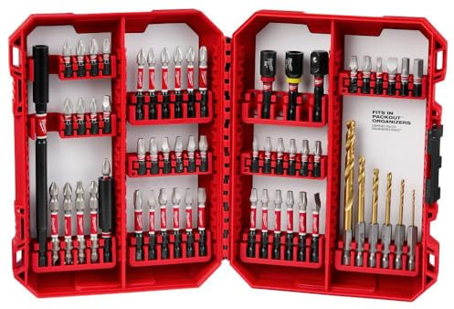 Milwaukee Shockwave 48-32-4097 Bit- und Bohrer-Set mit 60 Teilen