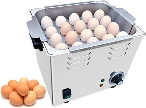 XNZJHPP Steaming&Cooking Dual-Purpose Egg Boiler Commercial 60 Large Capacity Egg Boiler Soft-Boiled Egg Half-Cooked Egg Machine