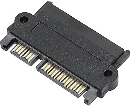 Adattatore SAS a, Adattatore SAS a Porta SAS a Disco Rigido su Scheda Madre Convertitore 15PIN SFF - 8482 Guscio in Plastica Nera (Diretto (10310))