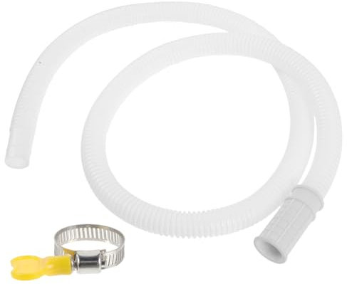 Zerodeko Tubo Flexible para Grifo De Drenaje De Aire Acondicionado Tubo De Drenaje para Lavadora De 6 Pies Material De PVC Fácil Instalación
