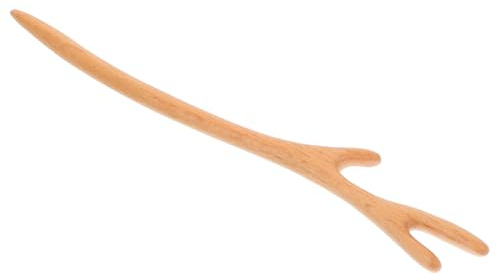 Ipetboom Palillo Cabello Vintage de Madera, Palillos Chinos Decorativos para Moños, Estilo Retro, Textura, Accesorios Pelo Mujer, para Fiestas y Eventos Obsequios