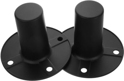 Operitacx 2piezas Altavoz Soporte para Escena Base Metal Compatible Varios Altavoces