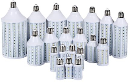 YSJX Lighting, Pack of 2, LED Corn Bulb Lamp E27/E40 SMD5730 Spotlight Lights AC220V 12W/15W/25W 30W/40W/50W/60W/80W/100W(E40 Cold White,40W)