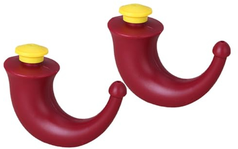 LAPYAPPE 2pcs Nasal Cleaner Bottle Nose Washer Reusable Plastic Wash Bottle Compact Simple Design Beautiful Appearance for Household Nasal Irrigation and Nose Cleaning