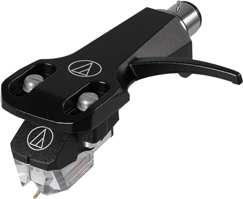 Audio-Technica AT-XP7/H Dual Moving Magnet Stereo DJ Cartridge with Headshell Noir