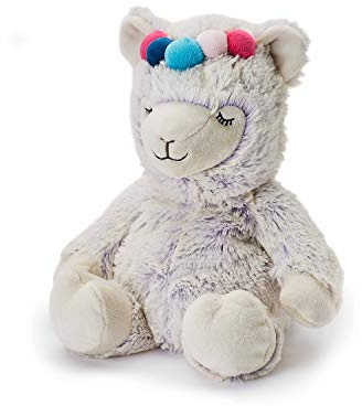 Warmies® Kuscheltier zum Aufwärmen mit französischem Lavendel, Lama, 33 cm