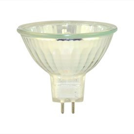 Technical Precision Replacement for Ushio JR24V-50w/fl36/fg Light Bulb 24V 50W Halogen Bulb with GX5.3 / GU5.3 2 Pin Base - Low Voltage Bi-Pin MR16 Bulb - 2 Pack