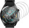 Hianjoo 5 Pezzi Pellicola Protettiva Compatibile per Amazfit GTR 4, Vetro Temperato Compatibile per Huawei Watch GT 2 46mm/GT 3 46mm/GT Runner, Compatibile per Garmin Forerunner 935/735XT/Fenix 5 Plus