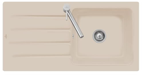 Villeroy & Boch Architectura 60-3360 01 AM Almond Keramikspüle Handbetätigung