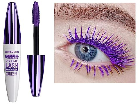 5D Mascara, eye makeup, hypoallergenic and fragrance (purple)