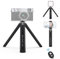 K&F Concept MS05 Tripod Kamera Stativ,Mini stativ mit 2-stufiger Höhenverstellung,Tischstativ mit Mit Handyhalterung und Bluetooth-Fernbedienung,Maximale Tragfähigkeit 20kg
