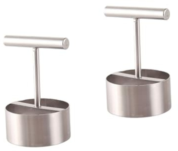 Hemoton 2pcs Fruit Core Tool Stainless Steel Apple Pitter Easy Clean Fruit Hole Digger
