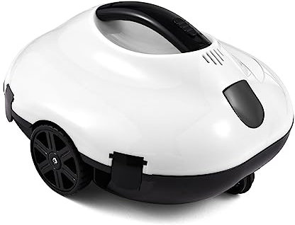 Nettoyeurs automatiques de piscine Robot nettoyeur de piscine sans fil intelligent auto-stationnement Robot de nettoyage de piscine moteur brossé aspirateur à aspiration forte dure 150 minutes Robot d