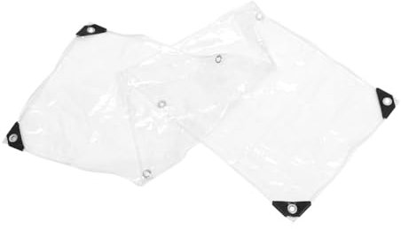 KITANDOVE PVC Tarp wasserdichte Abdeckplane Für Camping Gewächshaus Und Garten Transparent Wind Und Reißfest Für Outdoor-einsätze