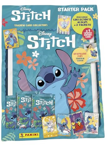 Panini Stitch Trading Cards Starter Pack (1 Cartella + 2 Custodie + 1 Scheda edizione Limitata), 005153SPAFGD
