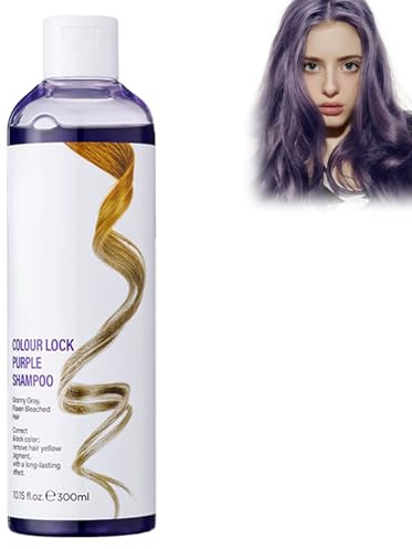 Champú Color Lock - Champú Protector Y Nutritivo Para Cabello Teñido | Previene El Desvanecimiento Del Color | Reparación Intensa Y Brillo Duradero 300ml (Morado)
