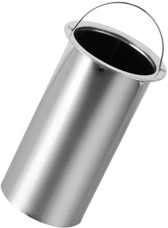 TOYANDONA Contenitore in Acciaio Inossidabile Per Bastoncini Da Barbecue Attrezzo Per Spiedini Manico Accessori Per Barbecue Secchio Per Spiedini Per Esterni