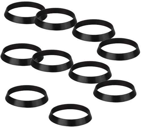 10 PCS Cone Seal Ring Silicone Washer Waste Pipe Seal Ring, Waste Pipe O Ring Seal Sealing Gasket for 1 1/2 Inch Sink Drain Pipe Sink Odour Trap Siphon for Sink Drains, Outdoor Water Pipes