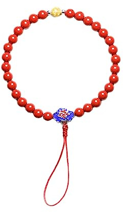 SHINEOFI Dragonne Pour Téléphone Portable Design Chic En Perles, Décoration Suspendue Légère Et Confortable, Corde Suspendre Élégante Pour Smartphone Et Accessoires