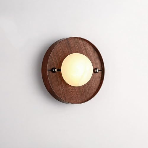 UQVUFIYJ Applique da parete vintage giapponese con pietra nuvola, applique da parete in alabastro naturale nordico, lampada da parete moderna, lampada scandinava di metà secolo for fattoria, lampada d