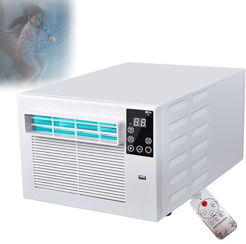 Condizionatore Compatto Da 280 W, Deumidificatore a Raffreddamento Rapido, Telecomando Intelligente + Pannello Di Controllo, Temperatura E Velocità Del Vento Regolabili, Senza Unità Esterna, Per Camer