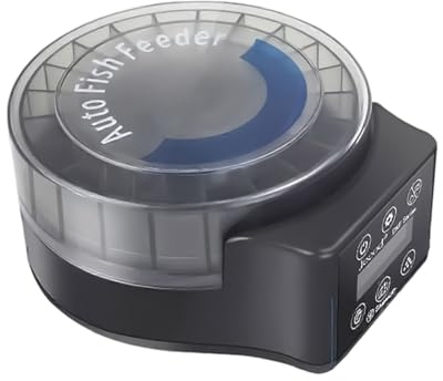 Alimentador automático para peces, dispensador de peces, dispensador de alimentos para peces, dispensador de alimentos para peces