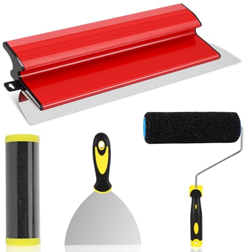 Plastering Trowel 40cm Drywall Smoothing Spatula for Smoothing Wall Ceiling