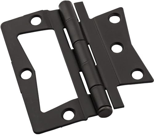 NATIONAL MFG CO N830438 Oil Rubbed Bronze Surface Mount Hinge, 3.5