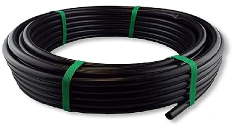 16mm Super Strong LDPE Garden Black Hose Pipe Reel Reinforced 4~6 Bar // 10~100m (50)