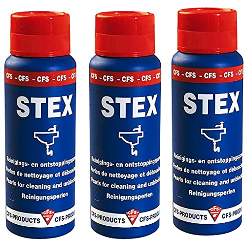 Bricoloco Desatascador tuberías profesional en gránulos perlados. 3x500 grs. Universal, wc, fregadero, ducha. Desatasco eficaz de tuberías con suciedad, pelos. Sin ácidos, no ataca metales ni PVC (3)