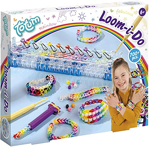 Tm essentials Creativity Loom I Do - Kit de creación de Joyas con más de 700 Gomas de Colores (025691)