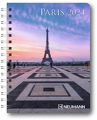 Paris 2024 - Diary - Buchkalender - Taschenkalender - 16,5x21,6: Diary