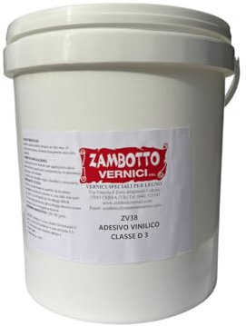 ZAMBOTTO VERNICI ZV38 adesivo vinilico classe D 3 (5 KG)