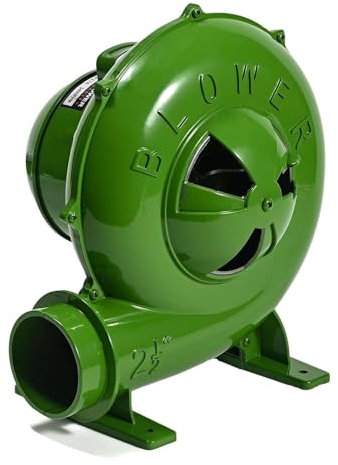 Centrifugalgrillar fläkt – 110 V/220 V elektrisk smed smide blåsare, pumpfläkt kommersiell uppblåsbar studsblåsare, metallfläktblad, bärbart kolfläkt luftblås verktyg (350 W)