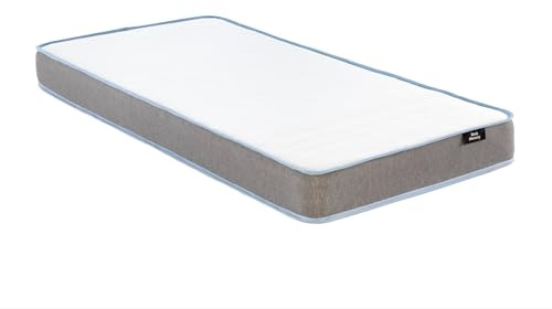 Snuggle Beds Essential Bunk Memory Foam Mattress – Medium – Memory Foam & Open Coil Springs – 16cm Depth – Bunk Bed Safe – Single Sided – Rolled (Single)